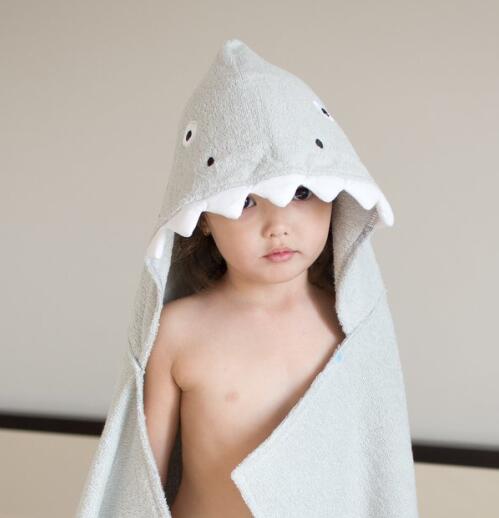 Hooded Towel For Kids Cotton Fabric